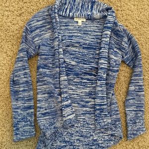 Girls blue cardigan